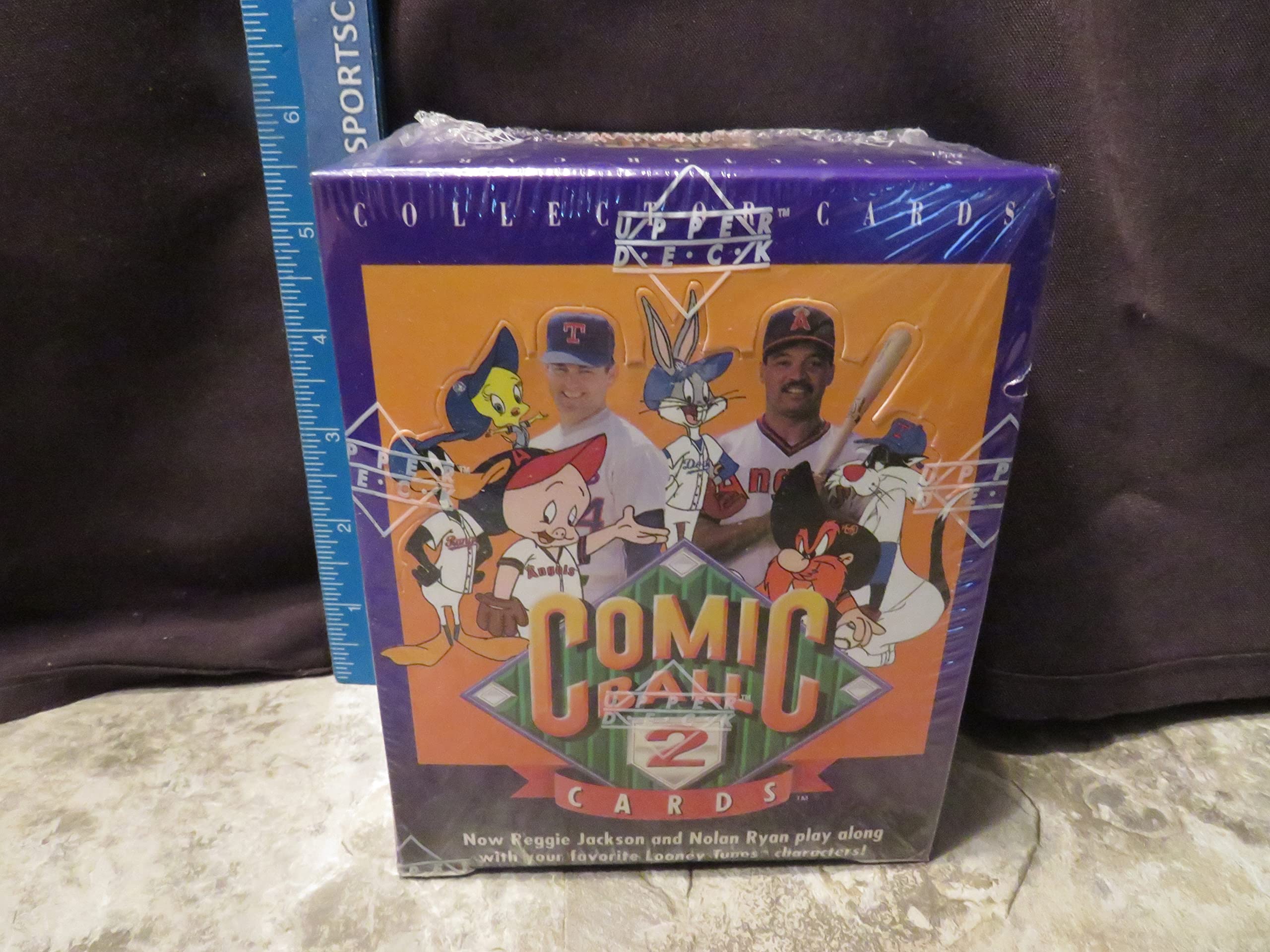 1991 UPPER DECK COMIC BALL SERIES 2 CARDS SEALED BOX (49 HALL OF